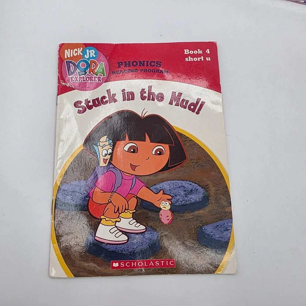Dora the Explorer Phonics Reading Program Scholastic Book Lot of 6 Nick Jr Kids